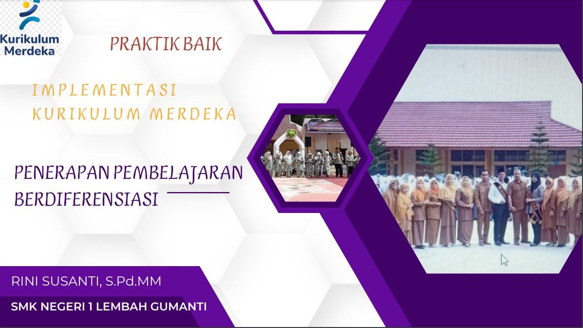 Pembelajaran Berdiferensiasi SMKN 1 Lembah Gumanti