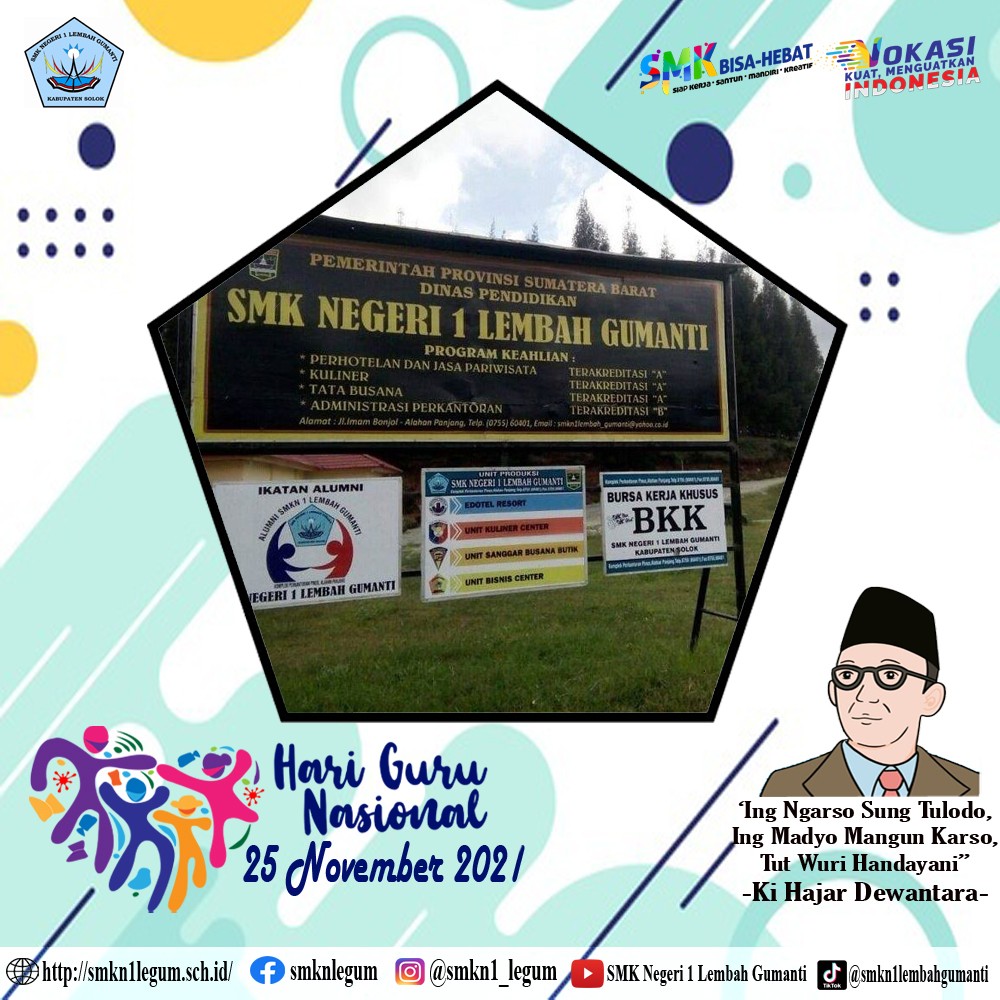 Peringatan Hari Guru 25 November 2021