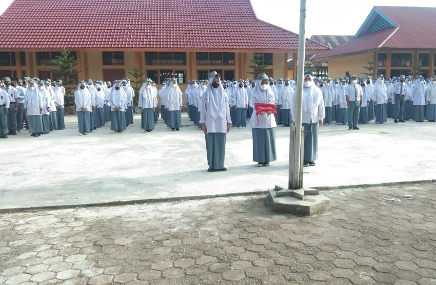 Upacara Bendera Pertama Setelah Lebaran